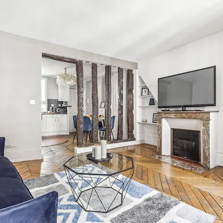 Bnbnova - Le Marais & Place De La Republique - 2br